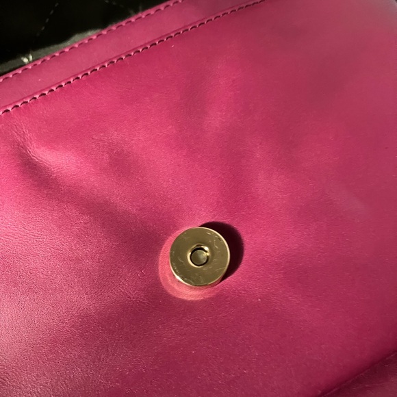 NWT Vince Camuto Calf Hair Messenger Bag - Picture 7 of 14